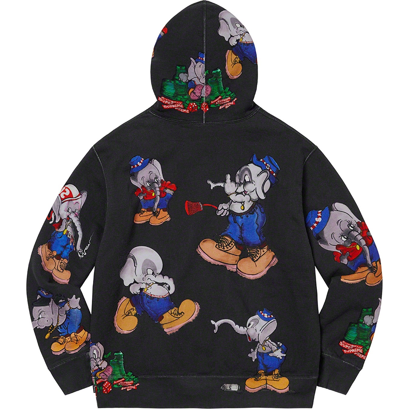 Elephant Hooded Sweatshirt view 6